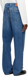 Studio Nicholson Blue Riso Straight Leg Jeans