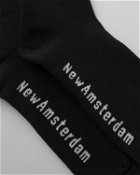 New Amsterdam Logo Socks Black - Mens - Socks