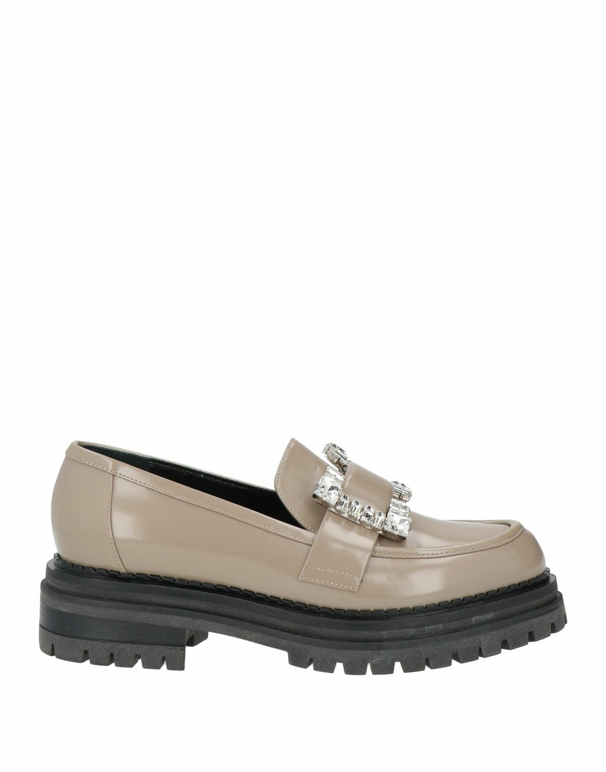 Sergio Rossi Womens Loafers Taupe