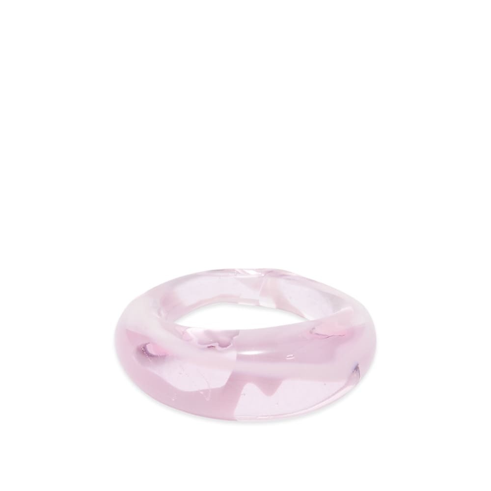 Photo: NINFA Handmade Women's Marble Ring in Pink