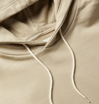 Satta - Dao Enzyme-Washed Printed Organic Loopback Cotton-Jersey Hoodie - Neutrals