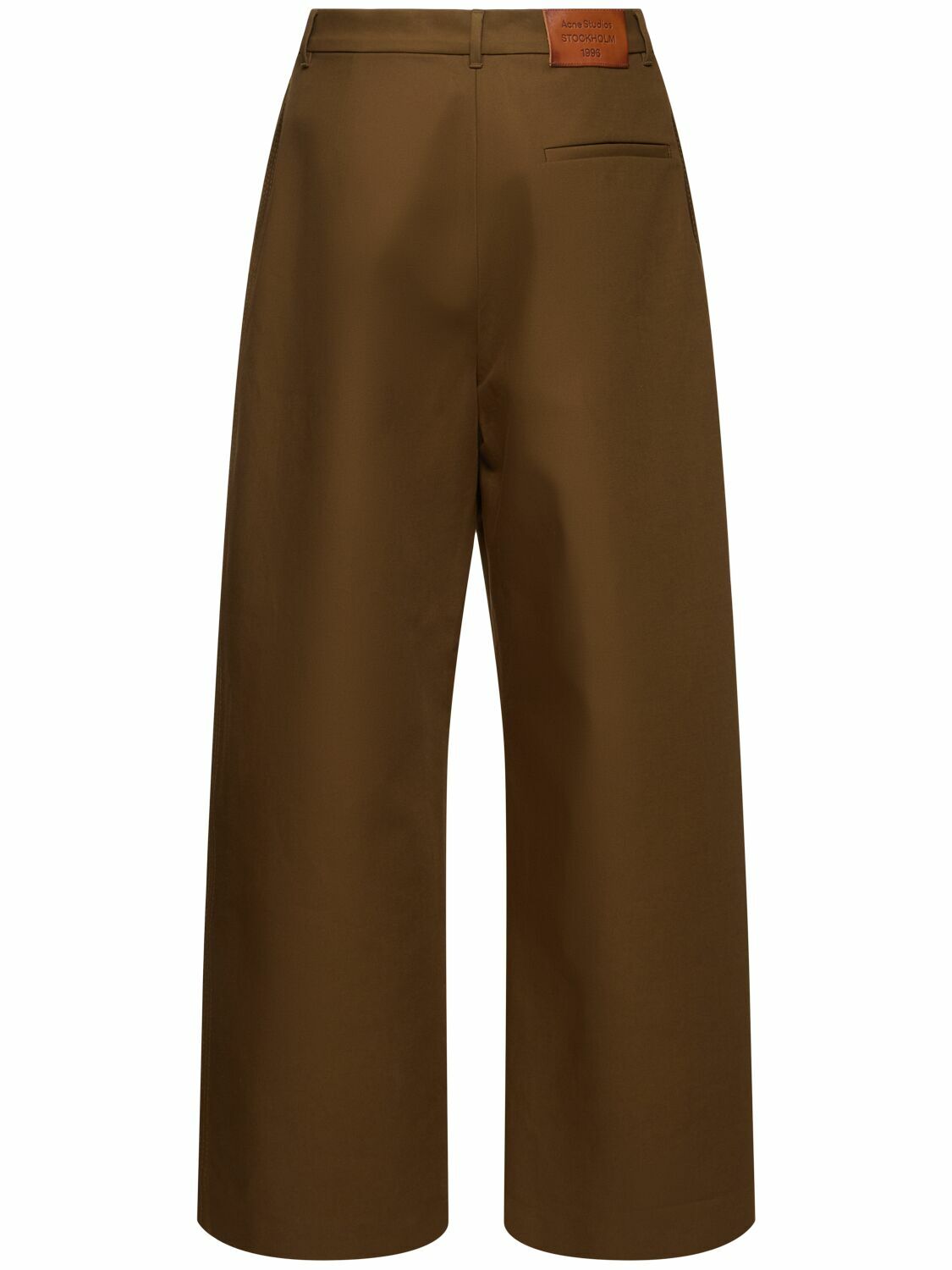 ACNE STUDIOS Plass Double Cotton Twill Pants Acne Studios ACNE STUDIOS Plass Double Cotton Twill Pants Acne Studios