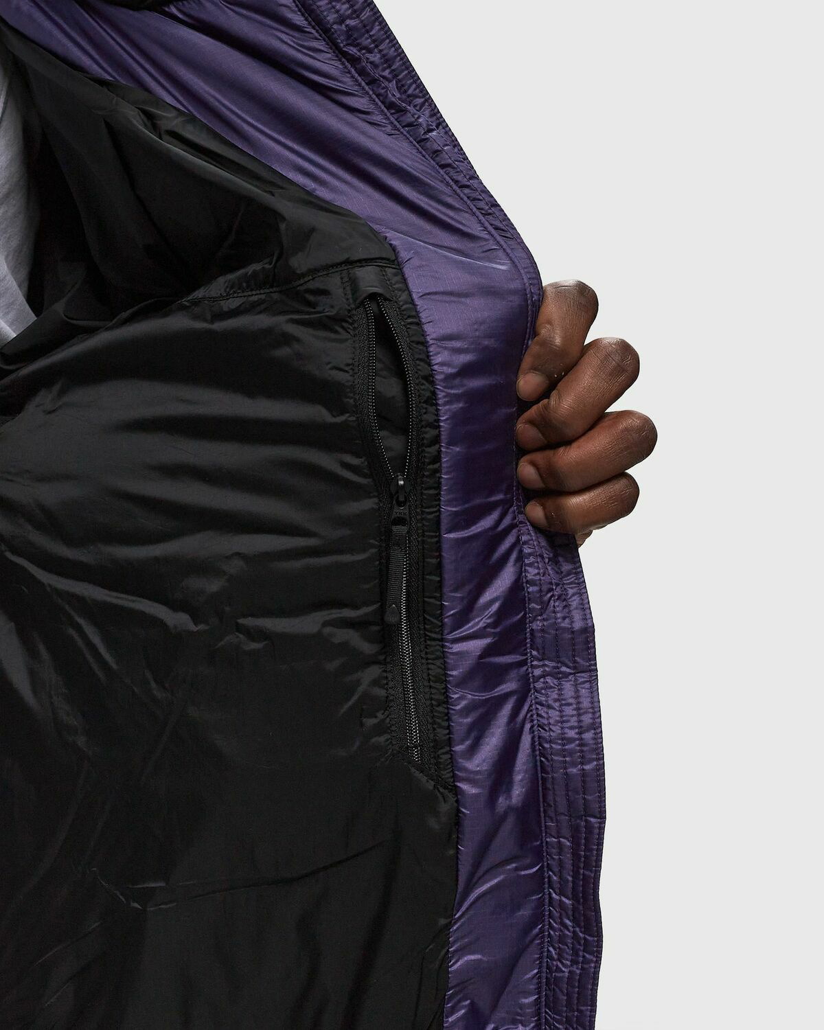 Goldwin Goldwin 0-PERTEX QUANTUM Down Parka Purple Mens Down