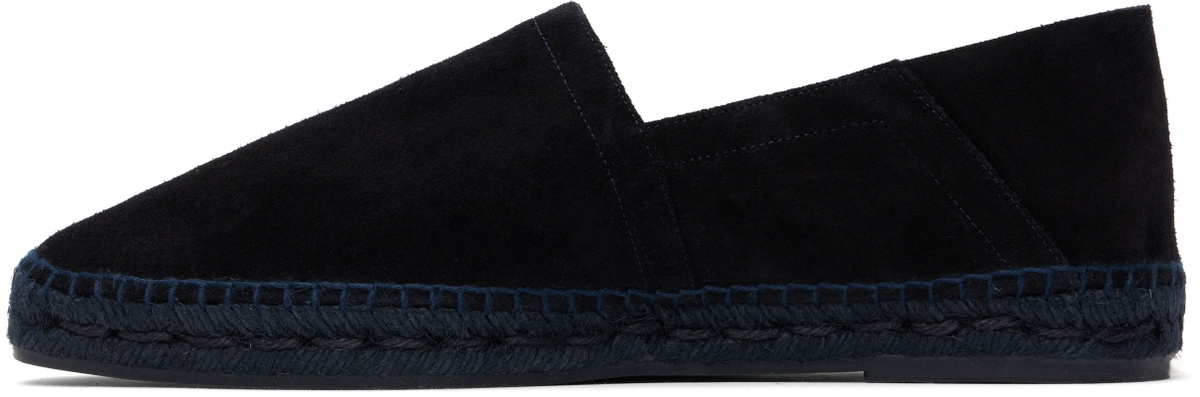TOM FORD Navy Suede Barnes Espadrilles