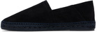 TOM FORD Navy Suede Barnes Espadrilles