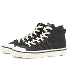 Adidas Nizza Hi-Top RF 74 Sneakers in Core Black/Cream White/Gum 3