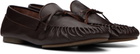 A.P.C. Brown 'Les Mocassins Souples' Loafers