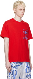 Versace Jeans Couture Red Doodle T-Shirt