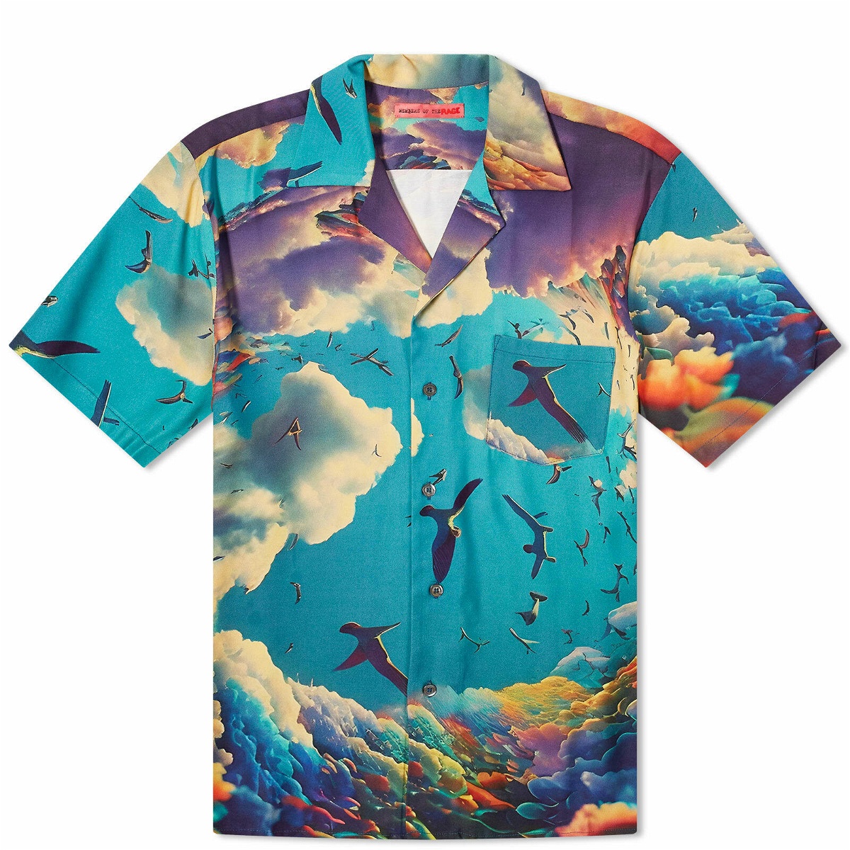 Photo: Members of the Rage Men's Sky Vacation Shirt in Custom Made Motr Sky Print