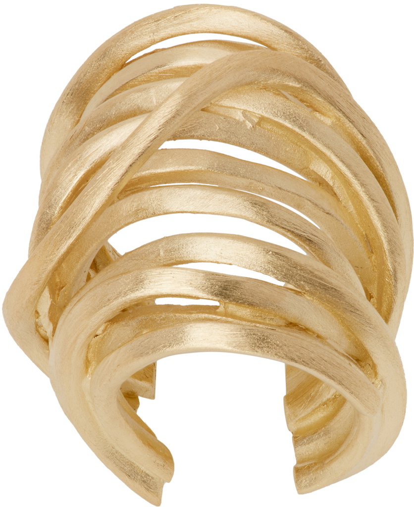 Completedworks Gold Why Am I Here And Not Somewhere Else Ring