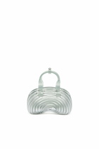 Diesel Quantum Dome - Handbag in Melflex - Crossbody Bags Womens in Silver