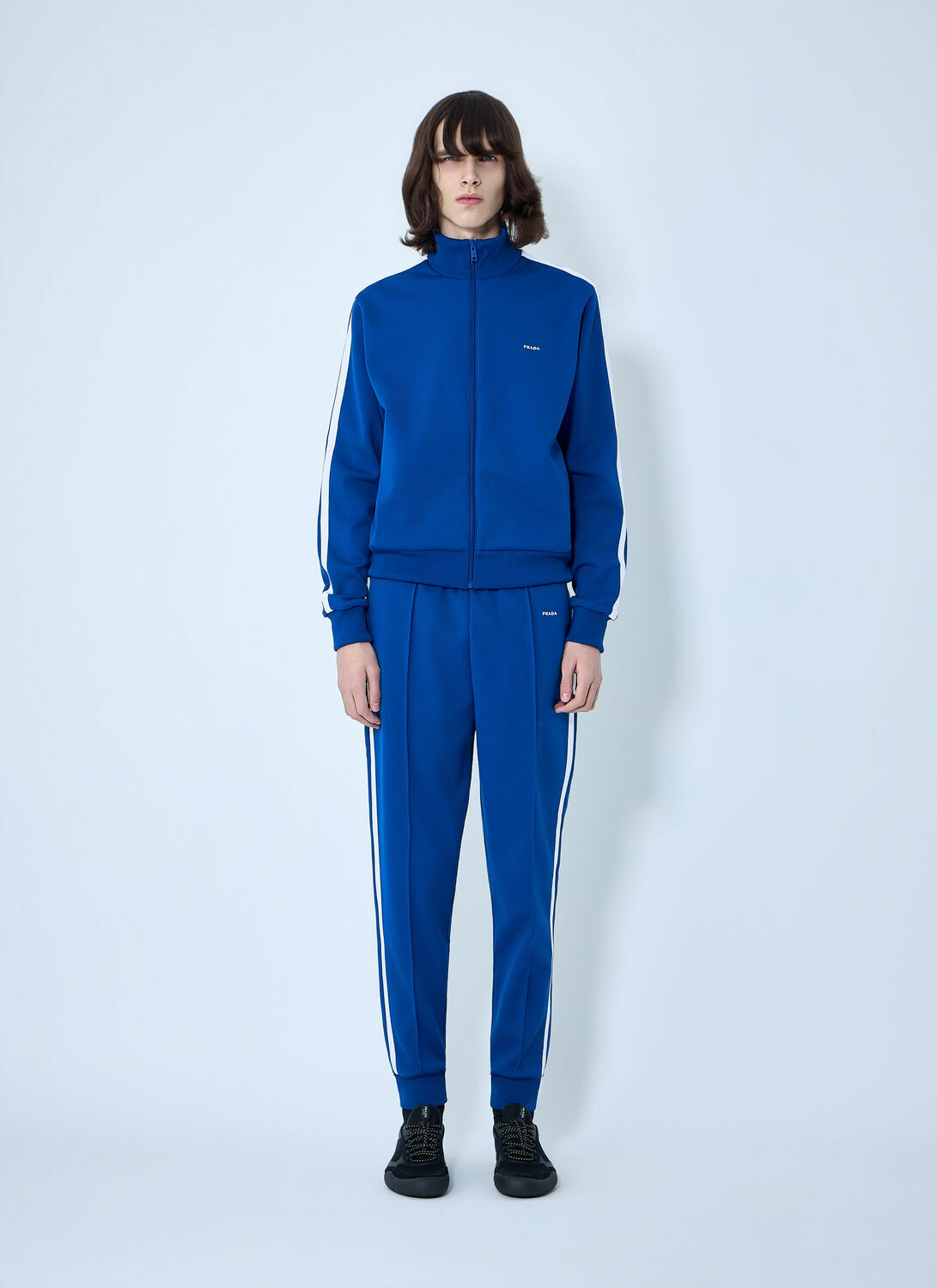 Prada Zip-Front Track Jacket