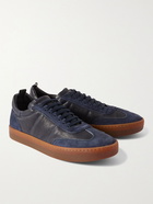 OFFICINE CREATIVE - Leather and Suede Sneakers - Blue