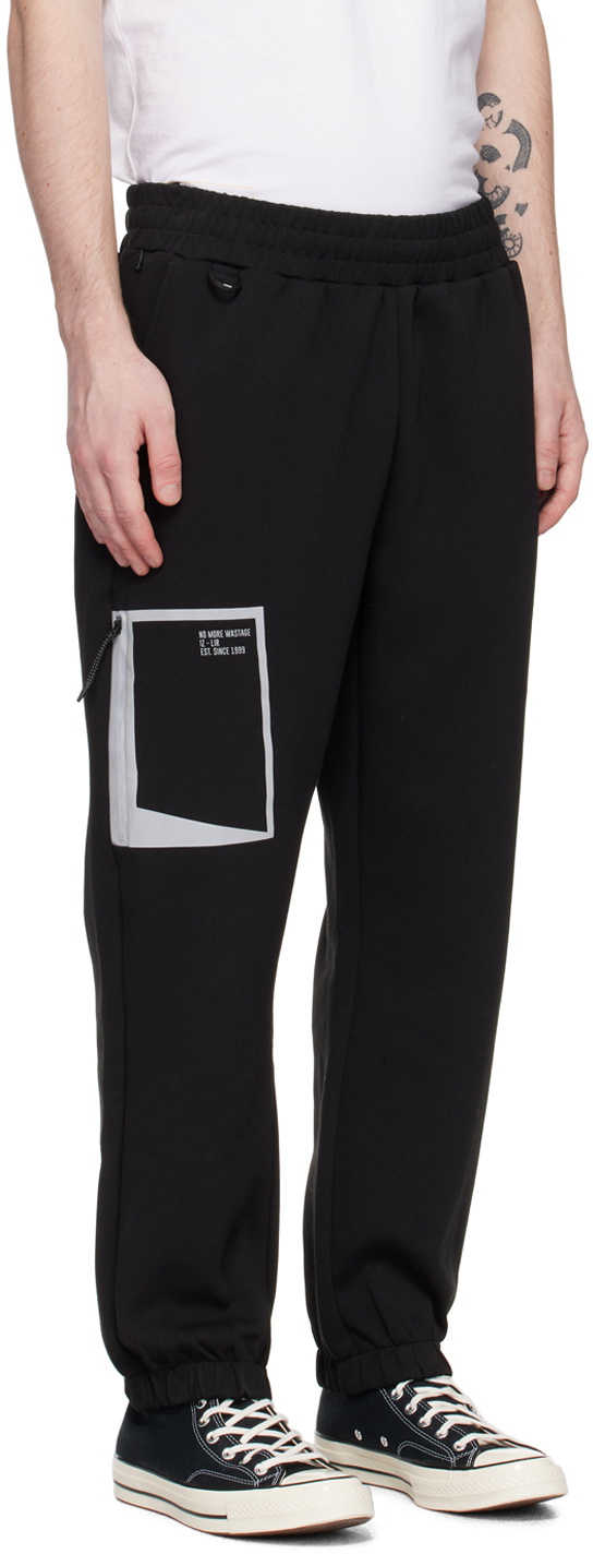 Izzue Black D-Ring Sweatpants