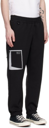 Izzue Black D-Ring Sweatpants