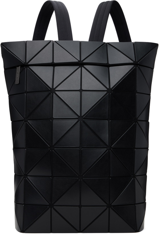 Photo: BAO BAO ISSEY MIYAKE Black Blocky Backpack