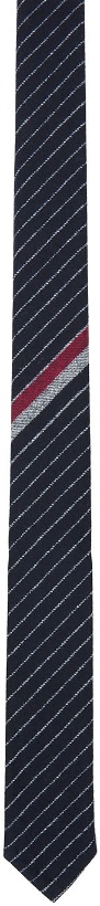Photo: Thom Browne Navy Stripe Tie