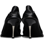 FIDAN NOVRUZOVA Black Convertible Mule Heels