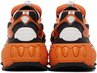 Off-White Orange & Black Glove Sneakers