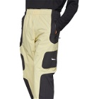 Nike Beige and Black NSW Re-Issue Track Pants