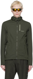 PEdALED Khaki Packable Jacket