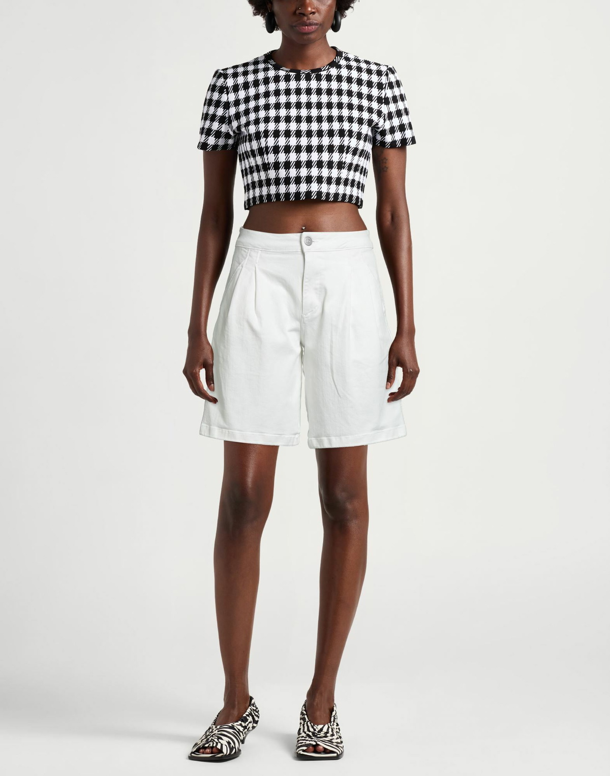 True Religion Womens Denim shorts in White
