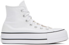 Converse White Chuck Taylor All Star Lift Hi Sneakers