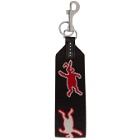 Marni Dance Bunny Black and Red Bunny Keychain