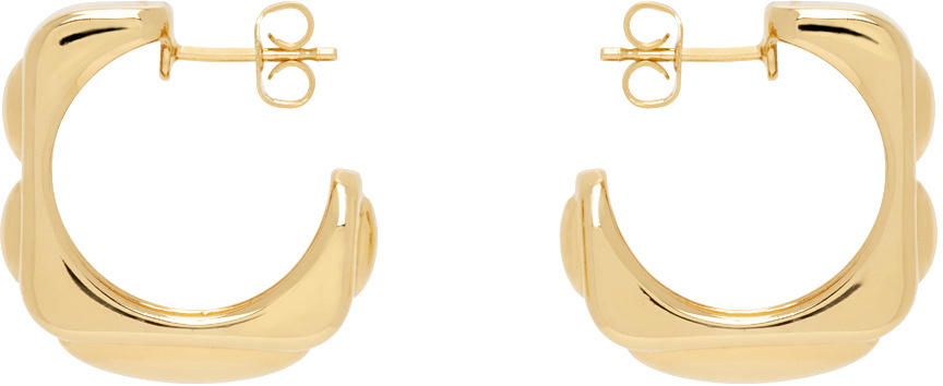 La Manso Gold Compromiso Earrings