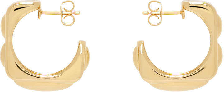 Photo: La Manso Gold Compromiso Earrings