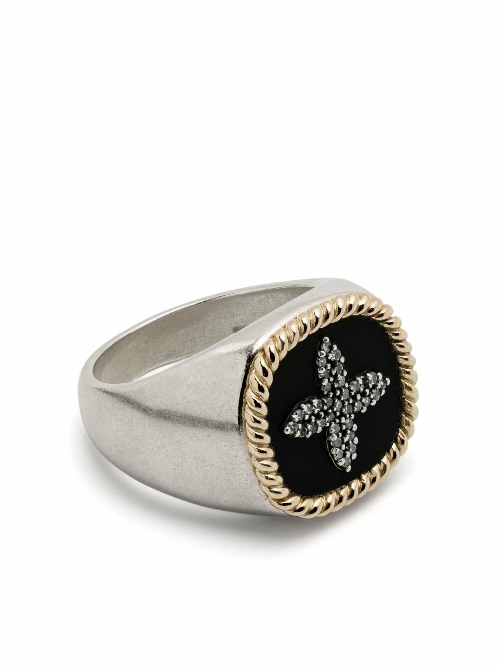 Pascale Monvoisin 9K Yellow Gold Bowie No. 2 Diamond Ring