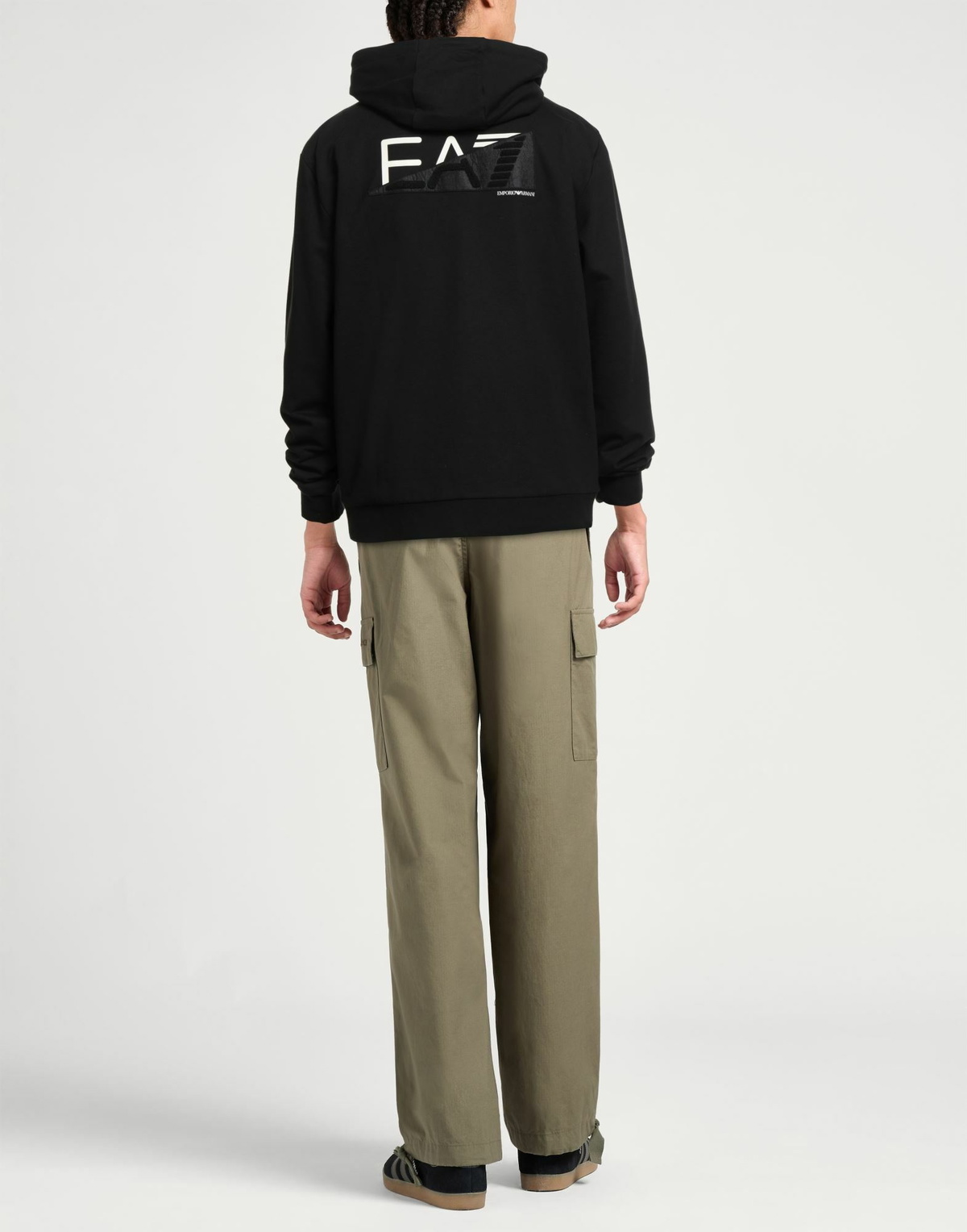 Ea7 Mens Sweatshirt in Black