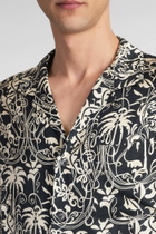 Laneus Shirt In Black Viscose