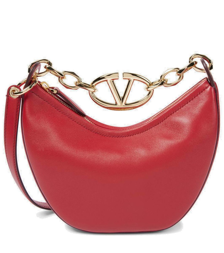 Photo: Valentino Garavani VLogo Moon Mini leather tote bag