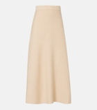 Max Mara Giberna wool and cashmere maxi skirt