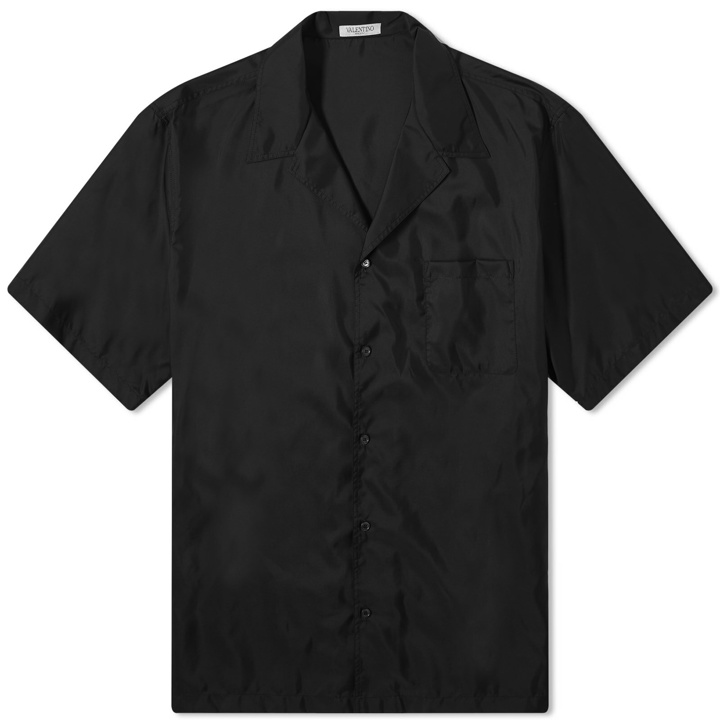 Photo: Valentino Men's Nylon Vacation Shirt in Black