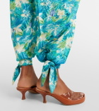 Chloé Junie leather and TPU thong sandals