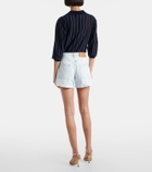 Stella McCartney Mid-rise denim shorts