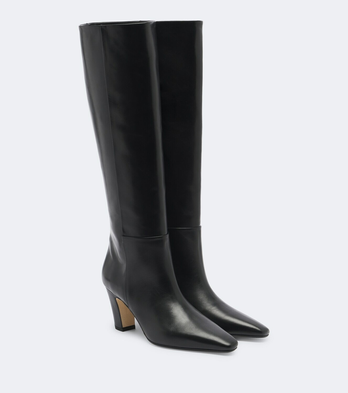 Aeyde Silva leather knee-high boots