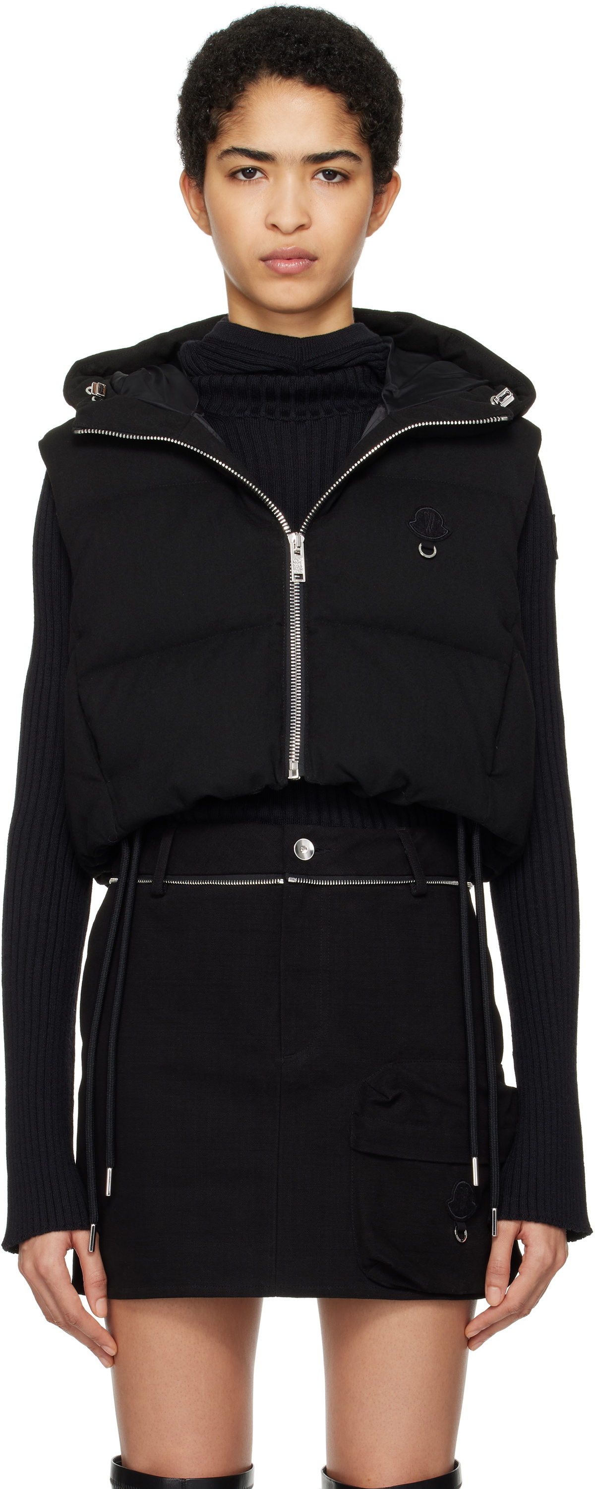 Moncler Genius - Deconstructed down vest Moncler Genius