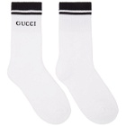 Gucci White Logo Socks