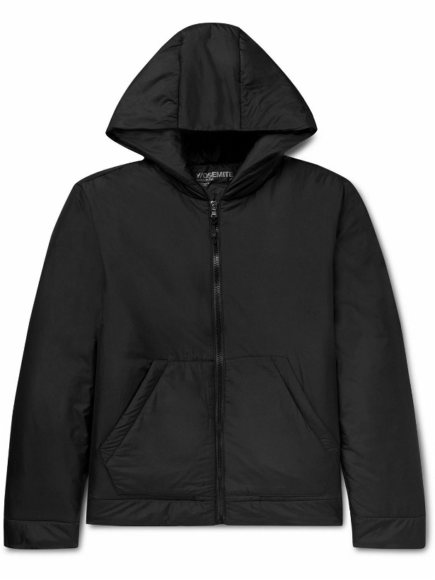 Photo: James Perse - Shell Hooded Jacket - Black
