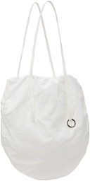 LOW CLASSIC White Gathered Messenger Bag