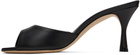 Manolo Blahnik Black Jadarona Mules