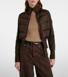 Canada Goose HyBridge® wool-blend down jacket