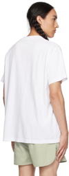 Sporty & Rich White 'Health & Fitness' T-Shirt