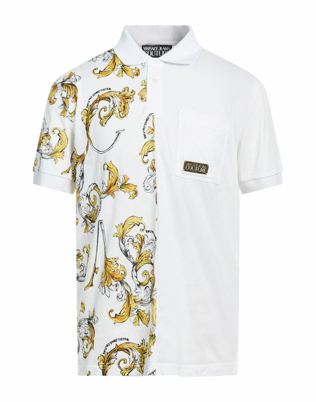Photo: Versace Jeans Couture Mens Polo shirt in White