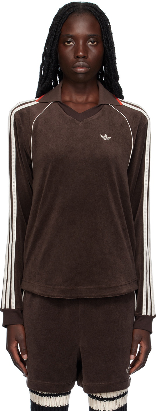 Adidas velvet sweatshirt online