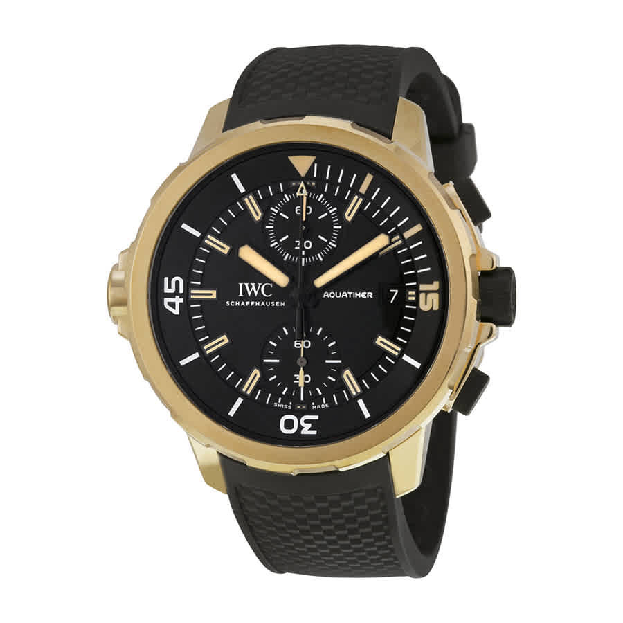 IWC Aquatimer Chronograph Expedition Charles Darwin Mens Watch IW379503