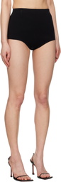 Coperni Black Knitted Shorts